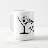 レトロ・マーティニー - 花嫁の母 コーヒーマグカップ (正面左)