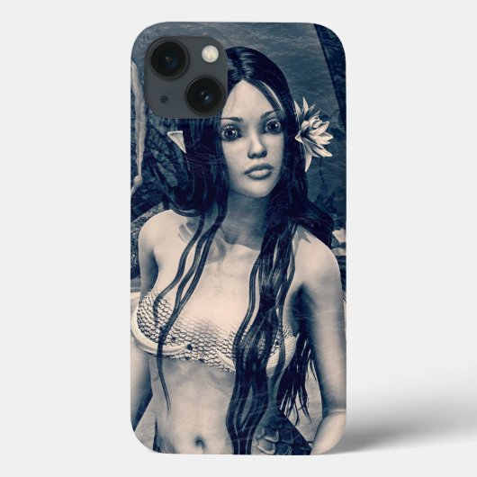 レトロ マーメイド Case-Mate iPhoneケース (裏面)