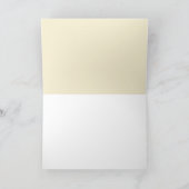 レトロ ミッドセンチュリー モダン クリスマス スターバースト カード (内部)