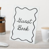 レトロ ミニマル ゲストブック サイン (インサイチュ)