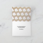 レトロ メールマン 個人向けメモ サンキューカード (内部)