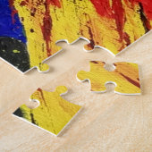 レトロ，モバイル，車，ヴィンテージ, ジグソーパズル (側面)