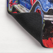 レトロ，モバイル，車，ヴィンテージ, マウスパッド (コーナー)