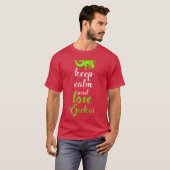 レトロ ヤモリ トカゲ 爬虫類 動物 愛好家 Tシャツ (正面フル)