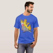 レトロ ヤ フラミン ギャラ Tシャツ (正面フル)