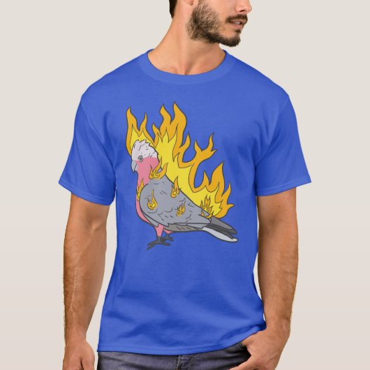 レトロ ヤ フラミン ギャラ Tシャツ (正面)