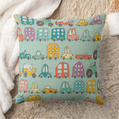 レトロ・ライド・ミント クッション (ブランケット)