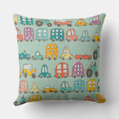 レトロ・ライド・ミント クッション (裏面)