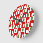 レトロ ラウンド壁時計 (傾斜)