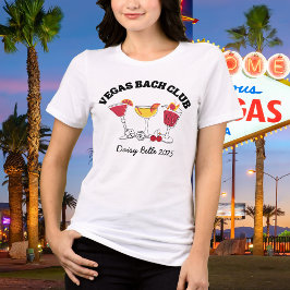 レトロ ラッキー イン ラブ ラスベガス バチェラー トライブレンドTシャツ