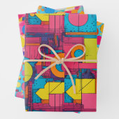 レトロ ラッピングペーパーシート (インサイチュ)