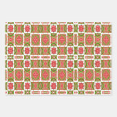 レトロ ラッピングペーパーシート (正面3)