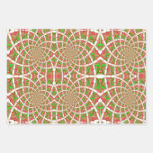 レトロ ラッピングペーパーシート (正面2)