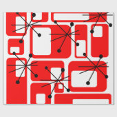 レトロ ラッピングペーパー (フラット)