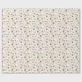 レトロ ラッピングペーパー (フラット)