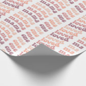 レトロ ラッピングペーパー (角)