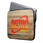 レトロ. ラップトップスリーブ (正面左)