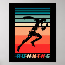 レトロ-ランニング ポスター