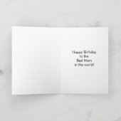 レトロ リコリス+オールソーツ ママ 誕生日 カード (内部)