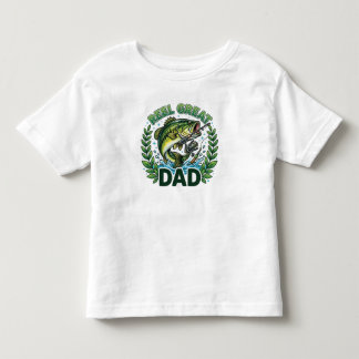 レトロ リール グレート ダッド Png フィッシング ダッド トドラーTシャツ