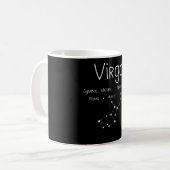 レトロ レオ 星座 占星術 ギフト コーヒーマグカップ (正面左)