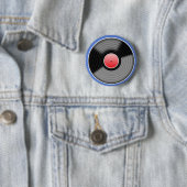 レトロ レコード ピンバッジ (インサイチュ)