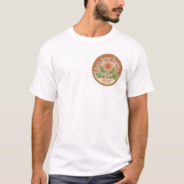 レトロ レッツ グロー トゥギャザー コミュニティ プラントダディ Tシャツ