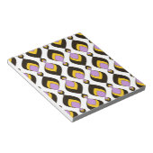 レトロ、レトロオーナメント ノートパッド (アングル)