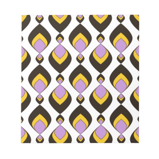 レトロ、レトロオーナメント ノートパッド (正面)