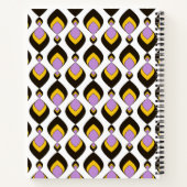 レトロ、レトロオーナメント ノートブック (裏面)