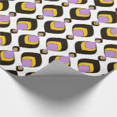 レトロ、レトロオーナメント ラッピングペーパー (角)