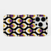 レトロ、レトロオーナメント iPhoneケース (裏面横)