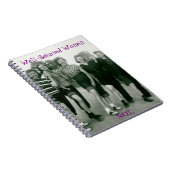 レトロ、ロカビリーの反逆のノート ノートブック (右側)