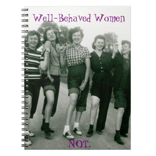 レトロ、ロカビリーの反逆のノート ノートブック (正面)