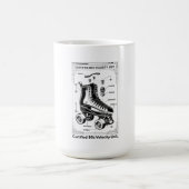 レトロ ローラースケート Tシャツ コーヒーマグカップ (中央)