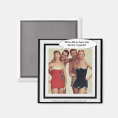 レトロ「ワンカー」磁石 マグネット (正面/裏面)