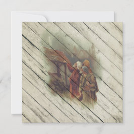 レトロ |ヴィンテージのクリスマス シーズンカード