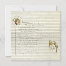 レトロ |ヴィンテージのクリスマス シーズンカード