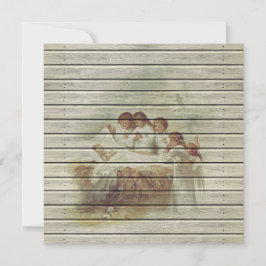 レトロ |ヴィンテージのクリスマス シーズンカード