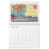 レトロ/ヴィンテージはがきカレンダー カレンダー (3月 2027)