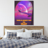 レトロ/ヴィンテージキャンバス印刷 キャンバスプリント (インサイチュ (寝室))