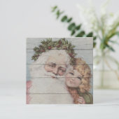 レトロ |ヴィンテージサンタクロース シーズンカード (スタンド正面)