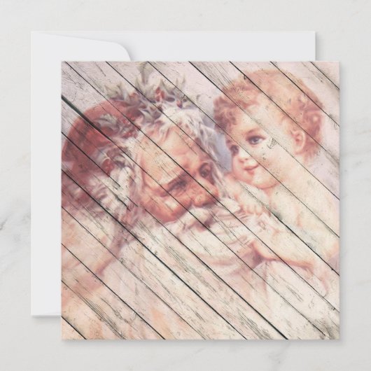 レトロ |ヴィンテージサンタクロース シーズンカード (正面)