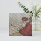 レトロ |ヴィンテージサンタクロース シーズンカード (スタンド正面)