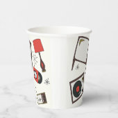 レトロ、ヴィンテージ家庭用品 紙コップ (右)