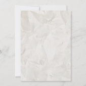 レトロ ヴィンテージ新聞 ウェディング 招待状 (裏面)