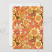 レトロ ヴィンテージ おしゃれな結婚式の招待状 招待状 (裏面)