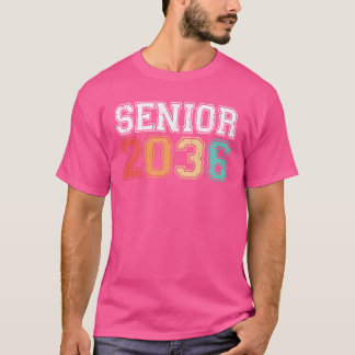 レトロ ヴィンテージ おもしろ 2036年卒業 Tシャツ