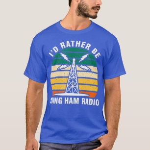 レトロ ヴィンテージ アマチュア無線 アマチュア無線オペレーター Tシャツ