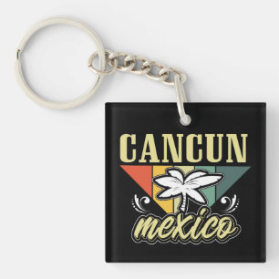 レトロ ヴィンテージ カンクン メキシコ キーホルダー